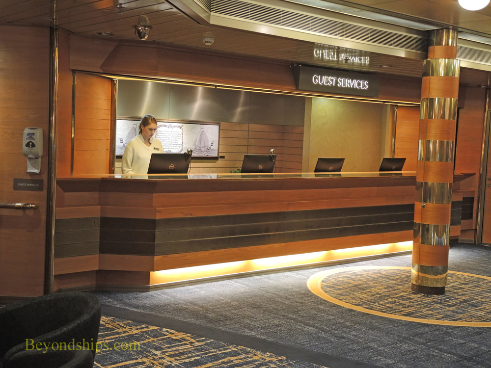 Cruise ship Rotterdam Guest Services