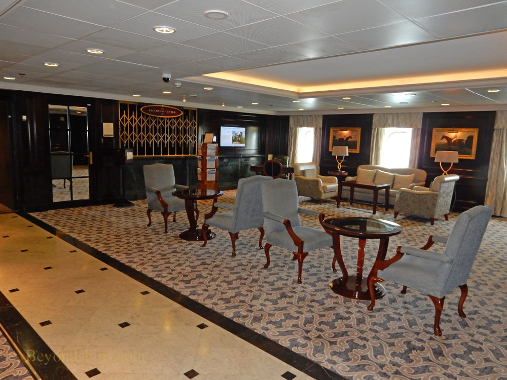 Cruise ship Pacific Princess lobby