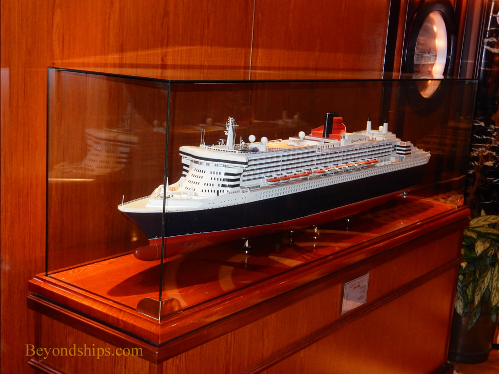 Cruise ship Queen Elizabeth, ship model