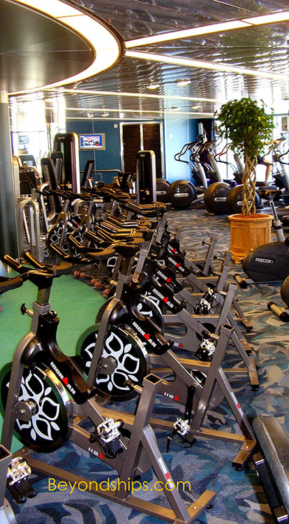 Cruise shipNoordam fitness center