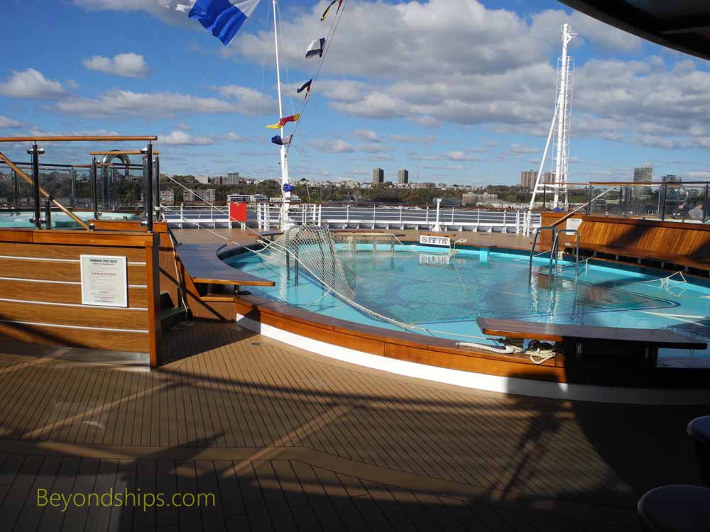 Tides Pool area,  Carnival Vista, cruise ship