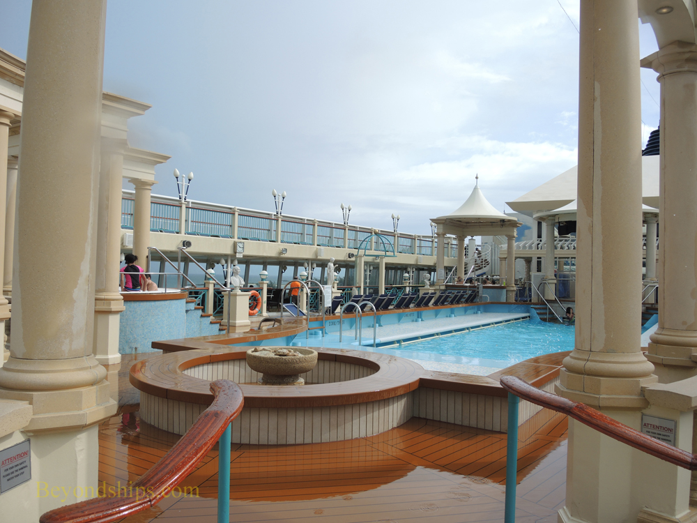 Norwegian Spirit, cruise ship, pools and sports facilities
