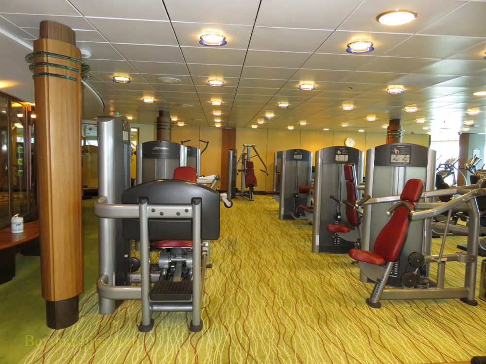 Cruise ship Celebrity Summit fitness center