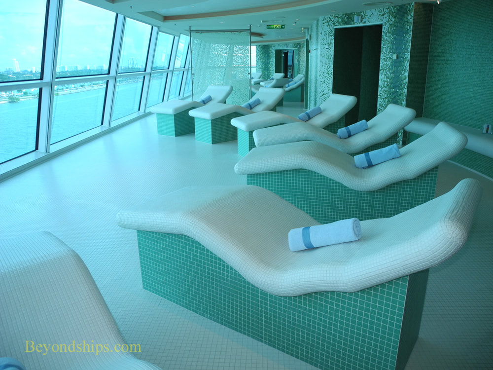 Celebrity Reflection cruise ship spa