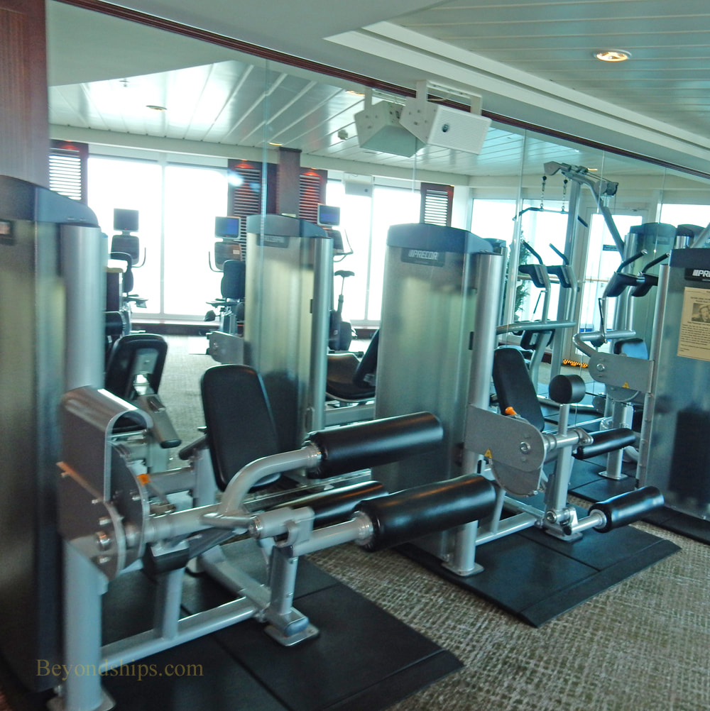 Cruise ship Pacific Princess fitness center
