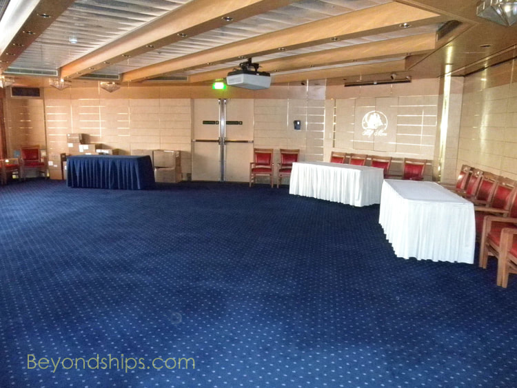 Cruise ship Veendam conference room