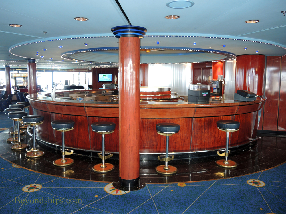 Norwegian Spirit, cruise ship, bars and lounges