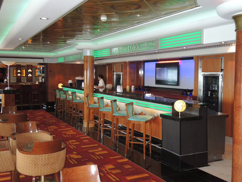 Cruise ship Norwegian Jade, bars and lounges, Mixers