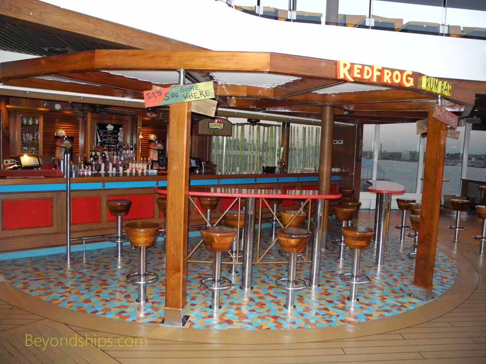 Red Frog Rum Bar, Carnival Vista, cruise ship
