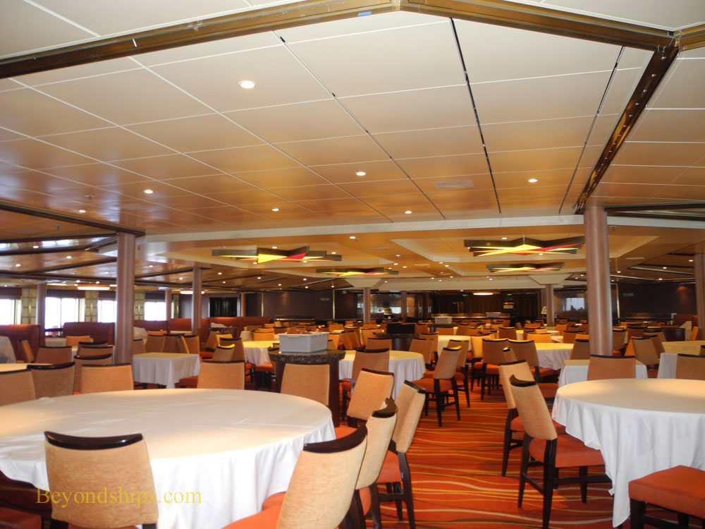 Cruise ship Carnival Sunshine, Sunset Restaurant