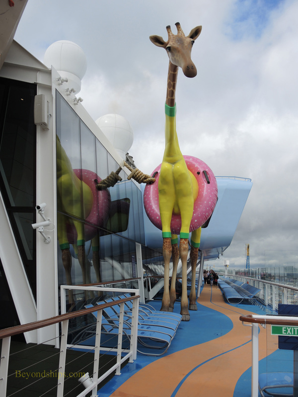 Anthem of the Seas, jogging trail