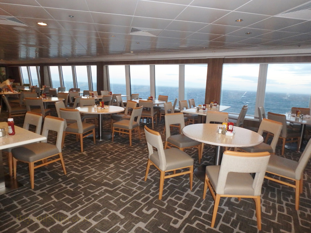 Norwegian Jade cruise ship, Garden Cafe