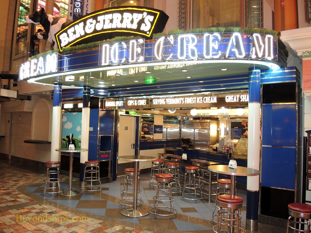 Cruise ship Freedom of the Seas, Ben & Jerry's