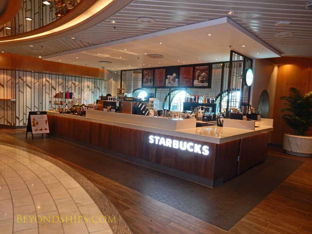 Mariner of the Seas, casual dining Starbucks