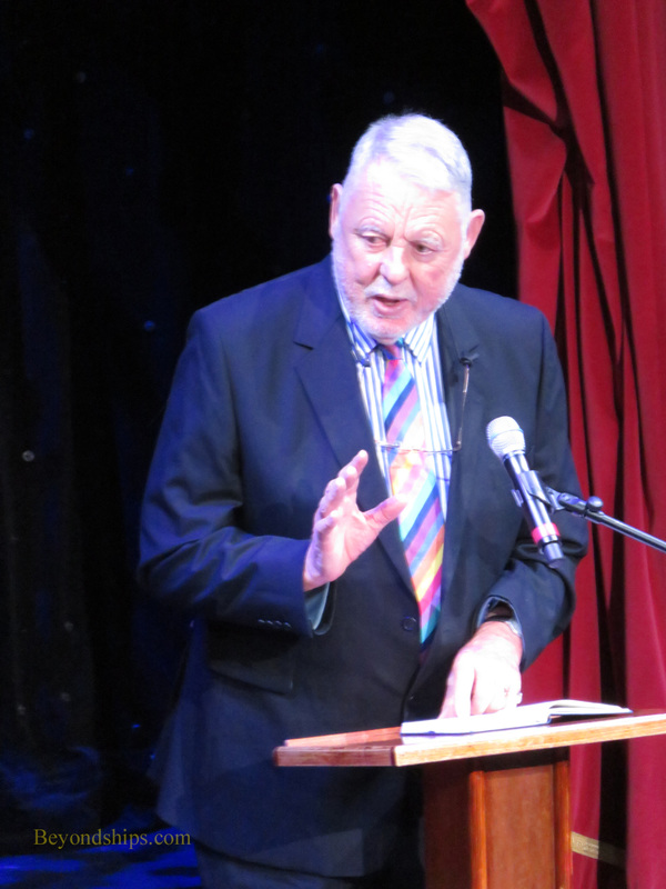 Queen Mary 2, Royal Court Theatre, Dr. Terry Waite