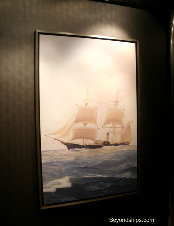 Queen Mary 2, art