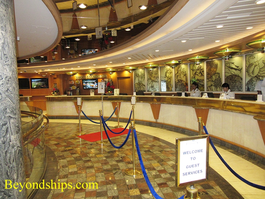 Freedom of the Seas cruise ship, guest sevices