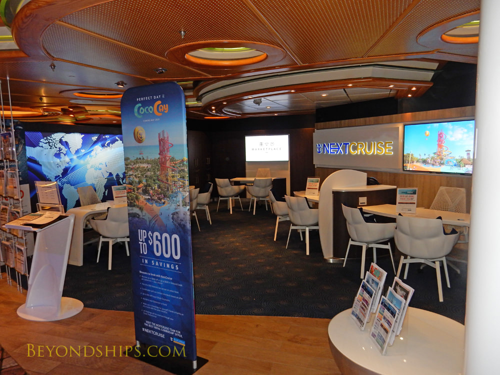 Cruise ship Mariner of the Seas, next cruise office