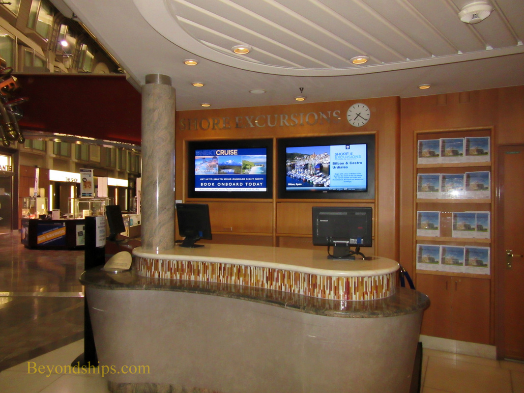 Navigator of the Seas, cruise ship,, shore excursions office