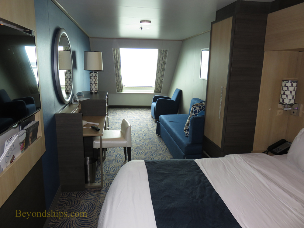 Anthem of the Seas, ocean view stateroom