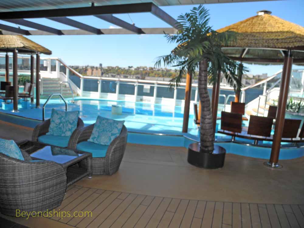Havana pool,  Carnival Vista, cruise ship