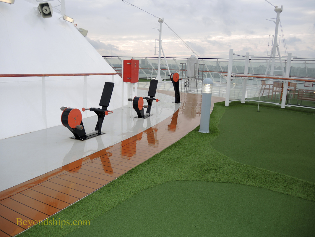 Cruise ship Viking Star, sports facilities