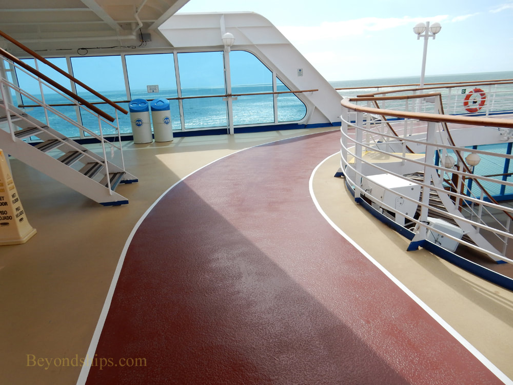 Cruise ship Pacific Princess sports facilities
