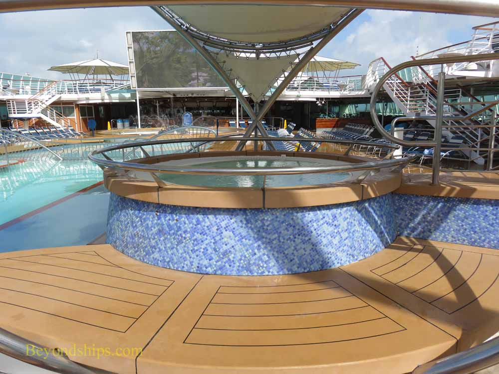 Enchantment of the Seas, cruise ship, pools and sports