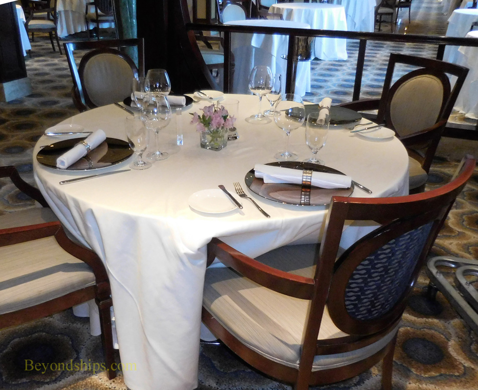 Cruise ship Celebrity Constellation specialty restaurant