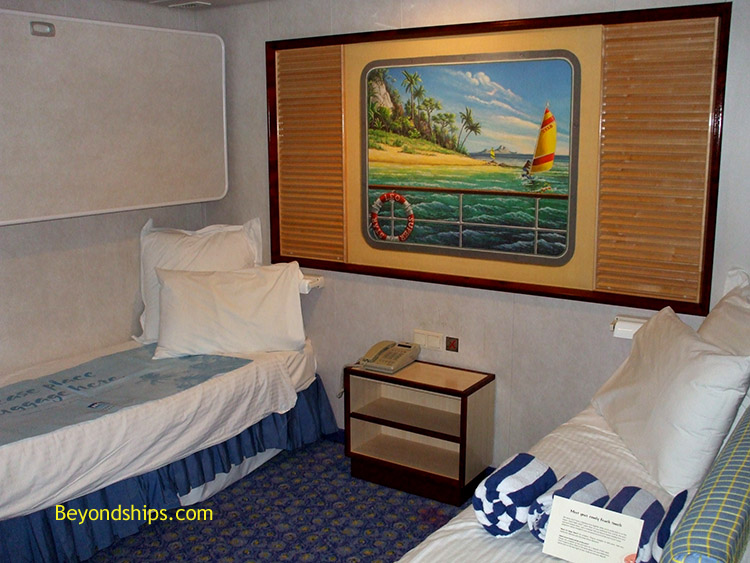 A cabin on cruise ship Norwegian Spirit