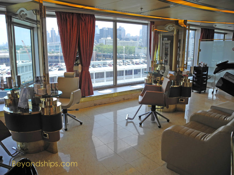 Cruise ship Rotterdam salon