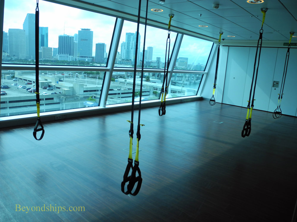 Celebrity Reflection cruise ship fitness center