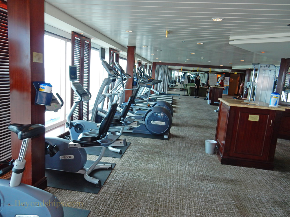 Cruise ship Pacific Princess fitness center