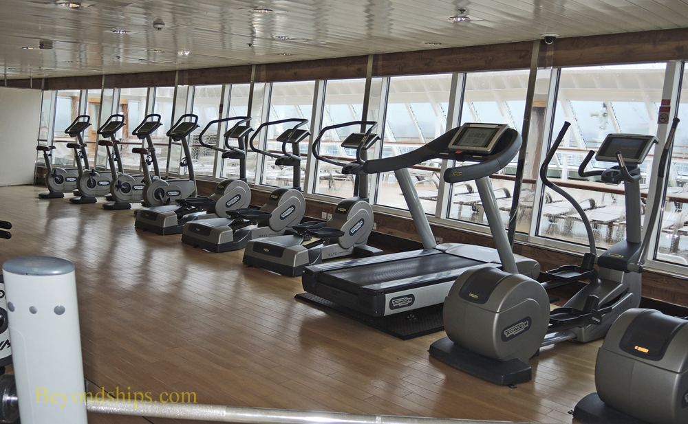 Cruise ship Oriana, fitness centre