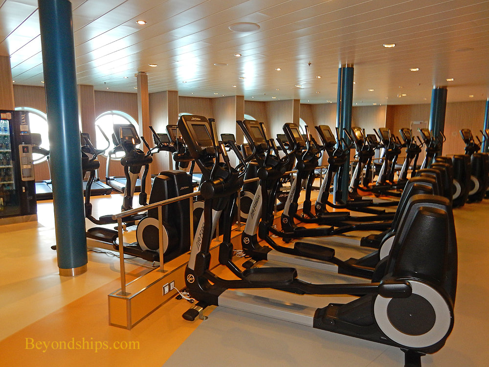 Symphony of the Seas fitness center