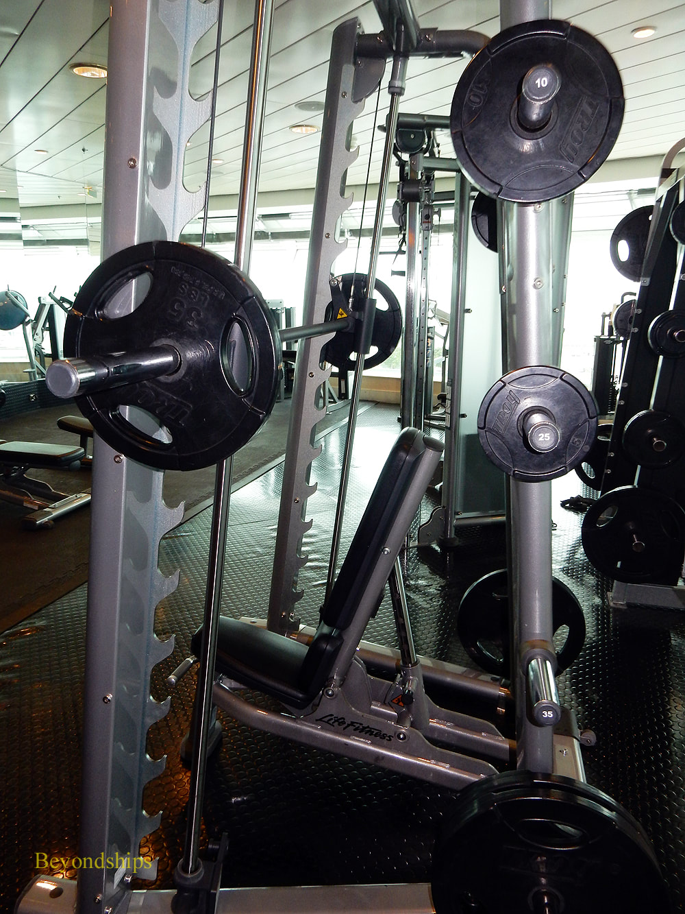 Independence of the Seas, cruise ship,  fitness center