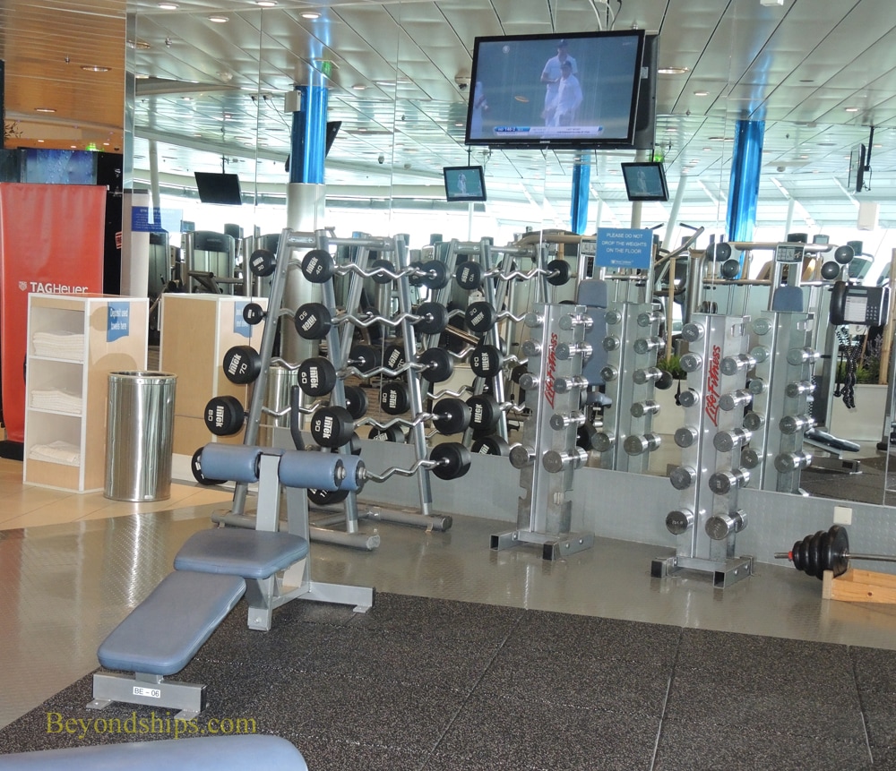 Freedom of the Seas, cruise ship, fitness center