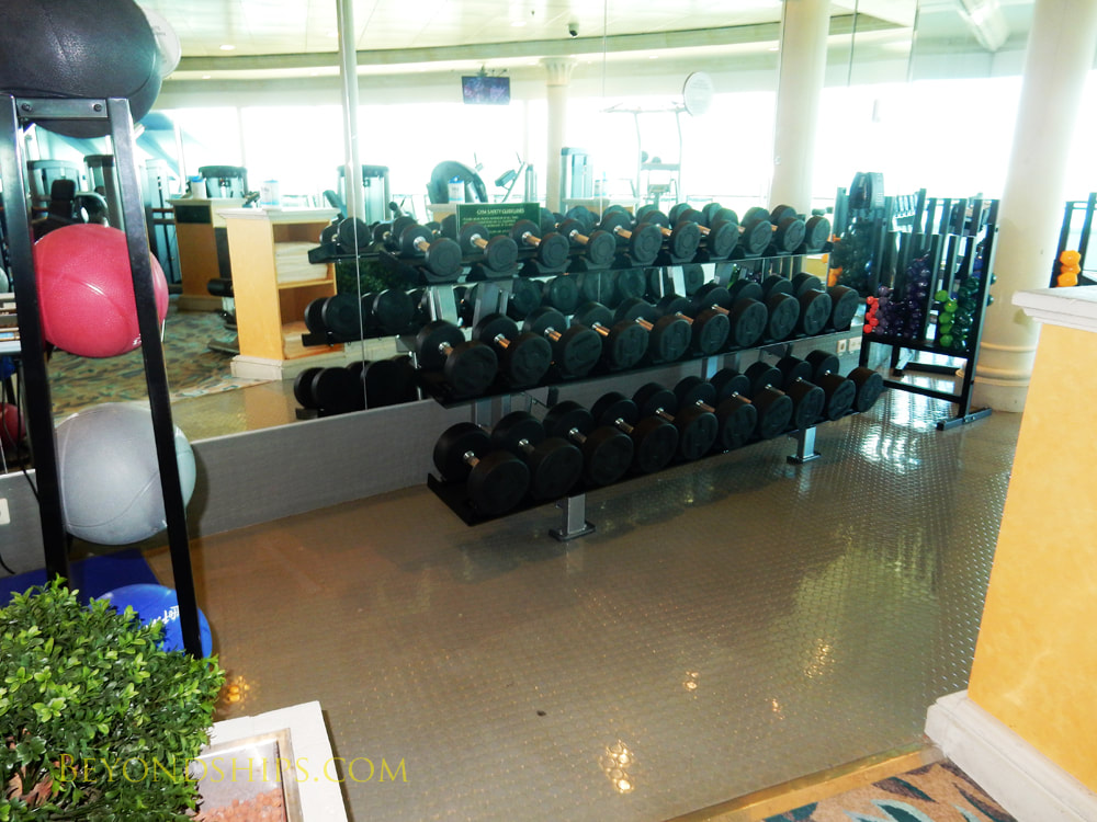Cruise ship Mariner of the Seas,  fitness center