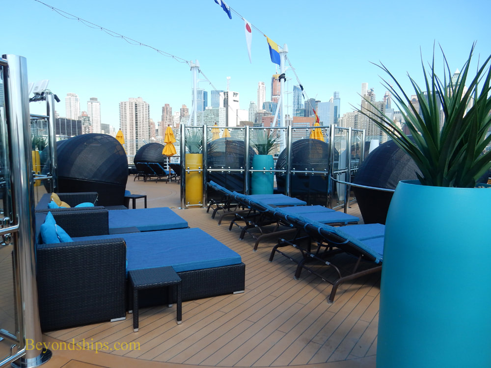 Serenity area, cruise ship Carnival Horizon