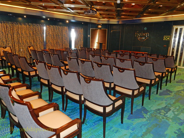 Oosterdam cruise ship, conference room