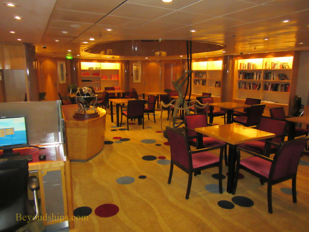 Navigator of the Seas cruise ship, library
