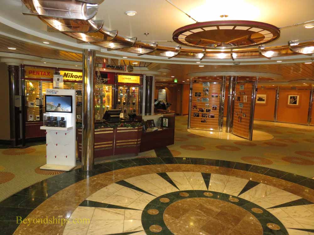 Enchantment of the Seas, cruise ship, shops and public areas