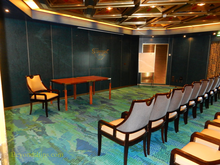 Oosterdam cruise ship, conference room
