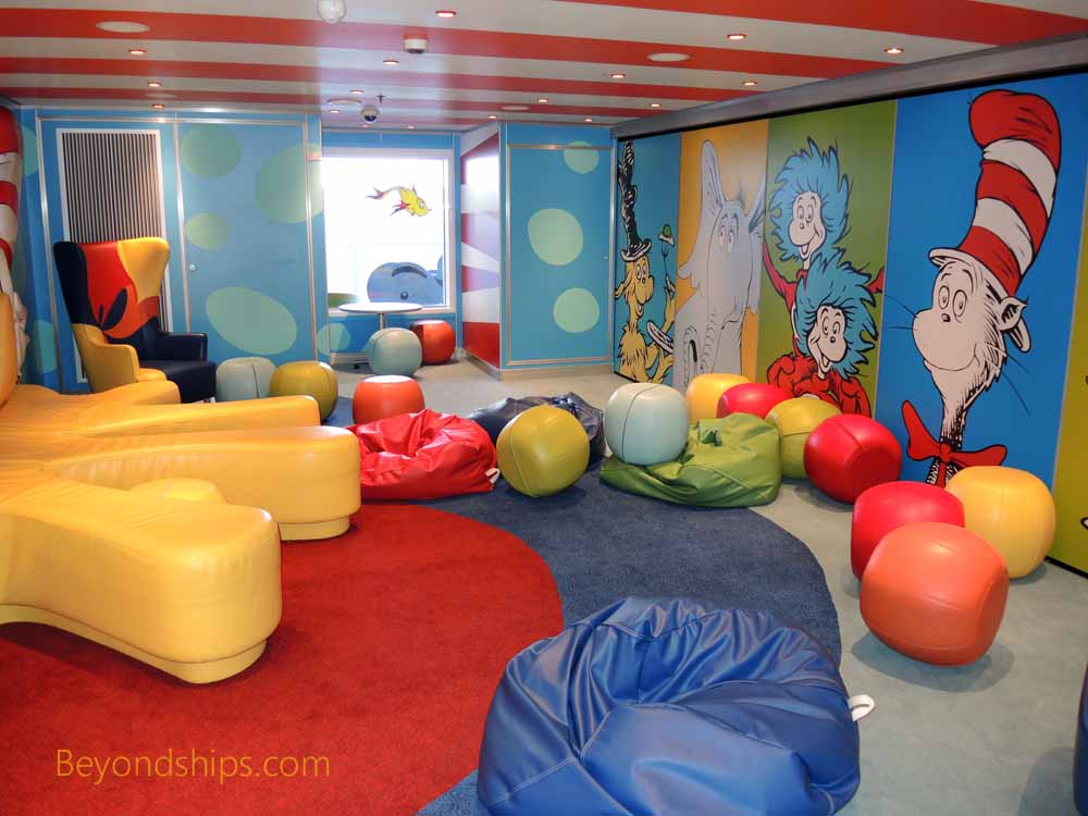 Children's area, Carnival Vista, cruise ship