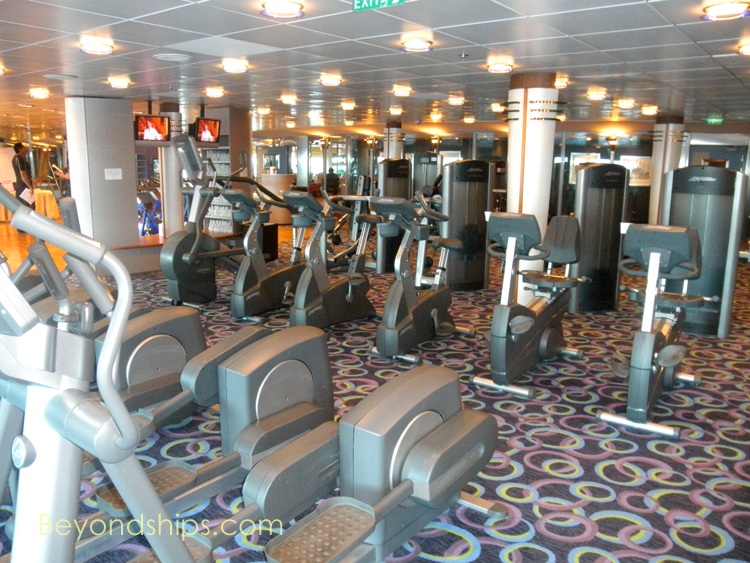 Cruise ship Celebrity Constellation fitness center