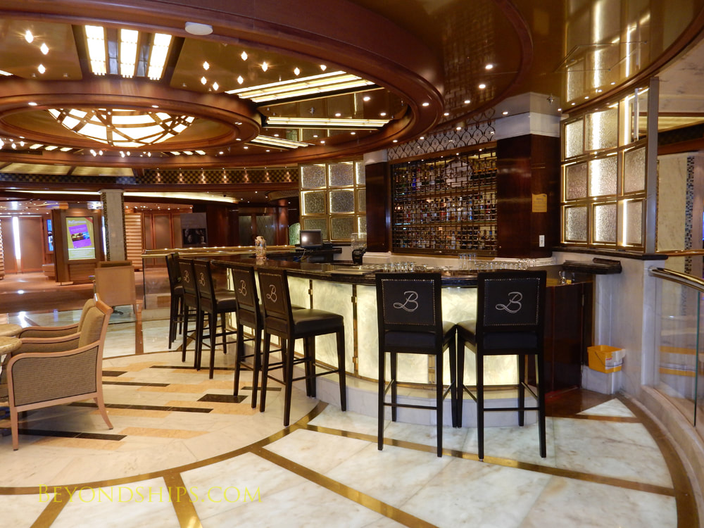 Regal Princess cruise ship, bars and lounges