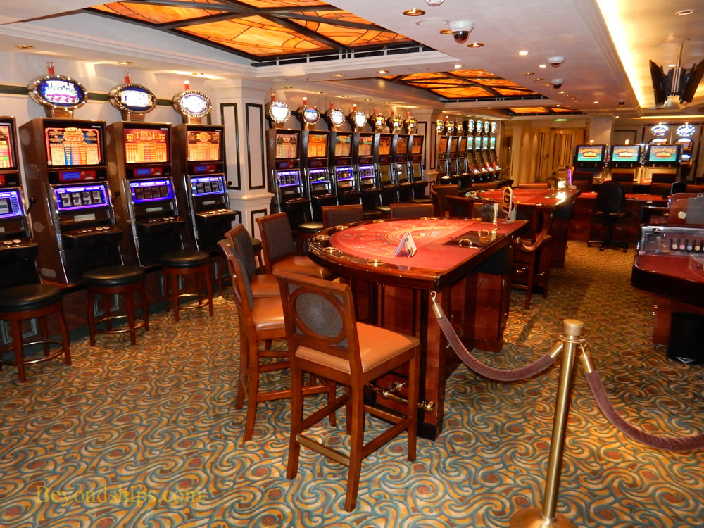Cruise ship Queen Elizabeth casino
