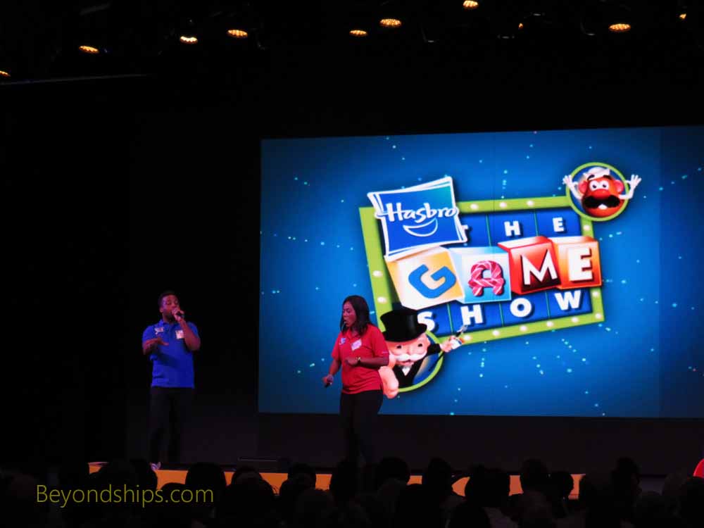 Hasbro Game Show, Havana Bar, Carnival Vista, cruise ship