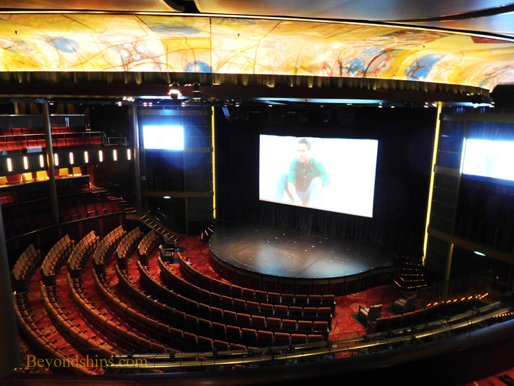 Cruise ship Celebrity Reflection theater