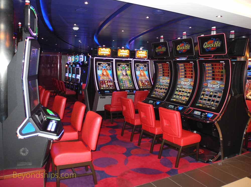 Casino,  Carnival Vista, cruise ship